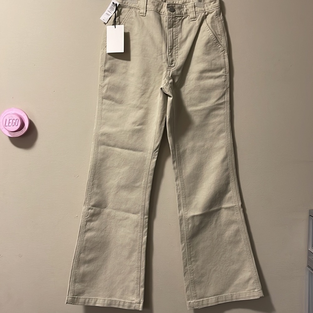 Aritzia TNA - NWT Campbell Pants in Beige